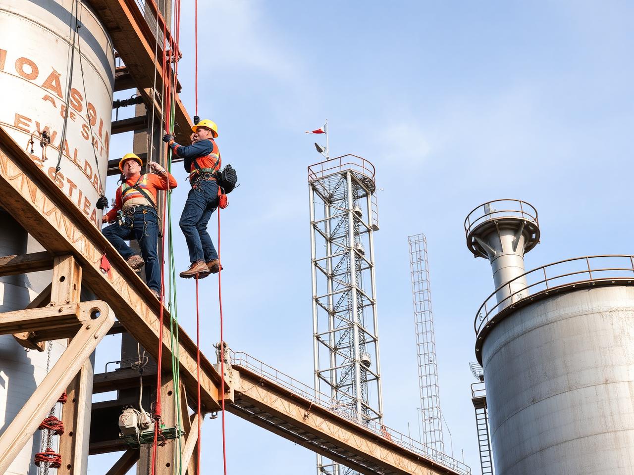 Trabajos en Altura Industriales en Cabrero